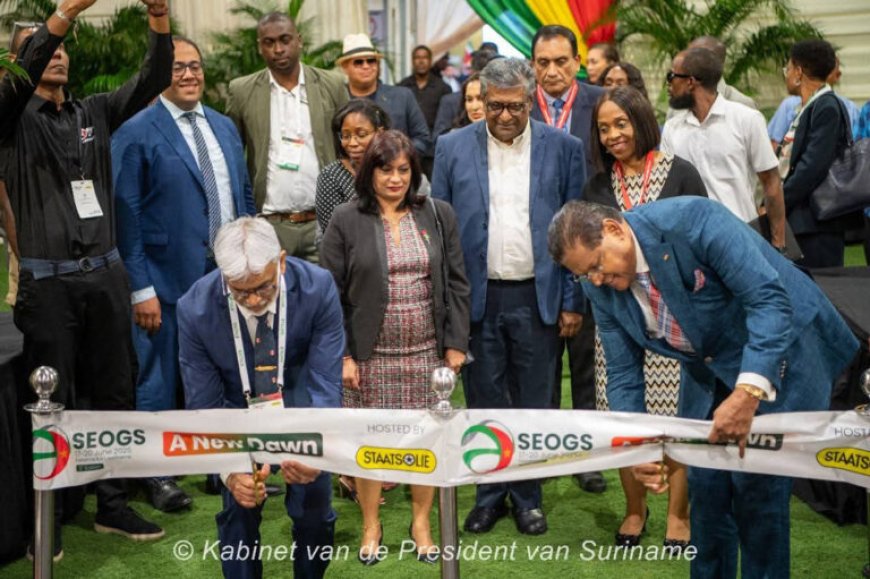 ‘New Dawn’ voor Suriname: Vijfde editie SEOGS opent met krachtige energieboodschap