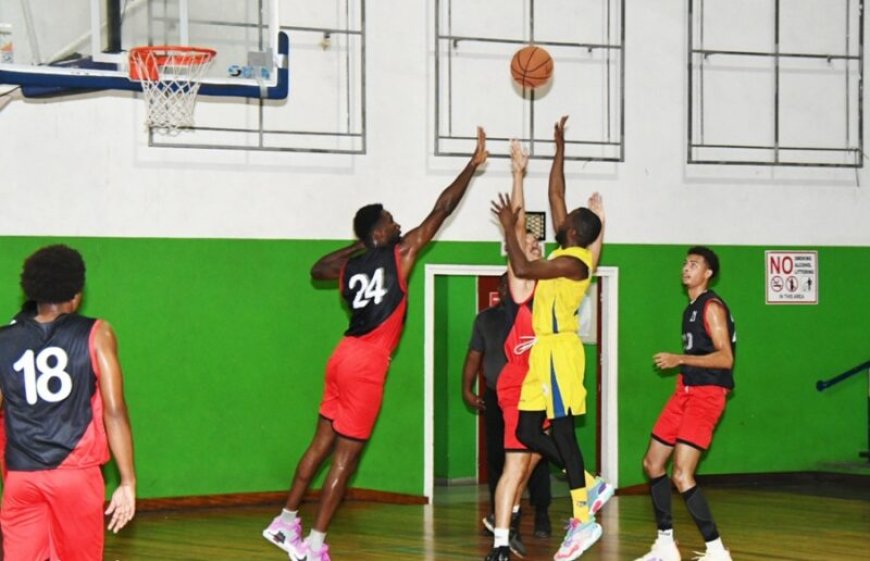 Eerste overwinning Yellow Birds in hoofdklasse basketbalcompetitie