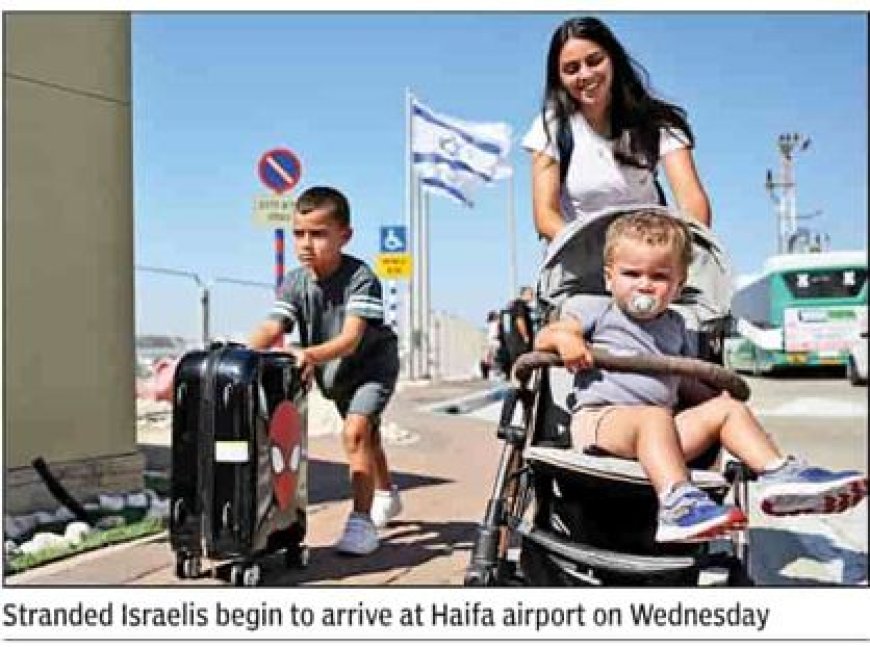 Israël lanceert luchtoperatie om 50.000+ vastgelopen burgers thuis te brengen