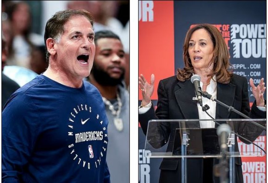 NBA-eigenaar Mark Cuban onthult dat hij verbluffend aanbod van Kamala Harris afwees voor verk