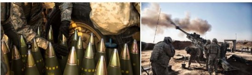 Amerikaanse leger loopt vertraging op in productie artilleriemunitie