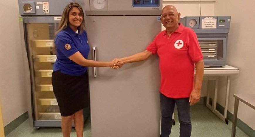 Rotary Quota doneert USD 27.000,- aan het Rode Kruis uit opbrengsten Quota Men Cook-out