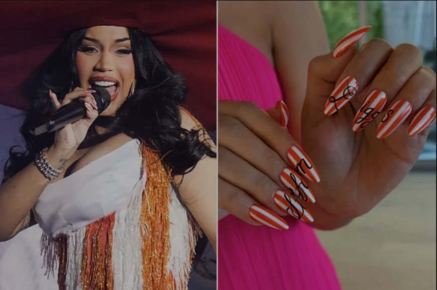 Cardi B toont liefde voor Stefon Diggs met opvallende nagels