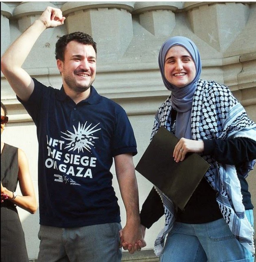 “Pro-Palestijns activist Mahmoud Khalil veroorzaakt opnieuw opschudding – terug op protest na