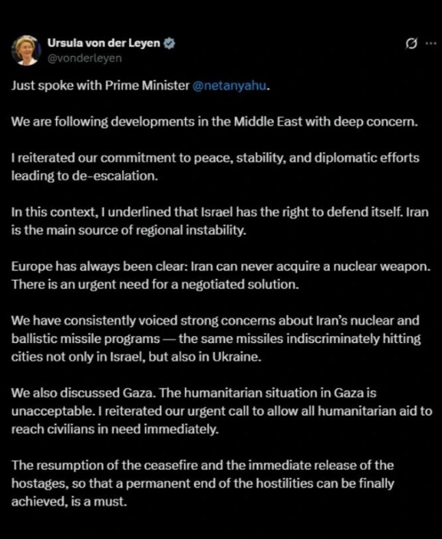 Aan Ursula von der Leyen – Wij schrijven u vanuit de ruïnes van Gaza: