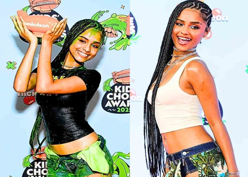 Tyla’s onmiskenbare sterallure regeert op podium Nickelodeon Kids’ Choice Awards 2025