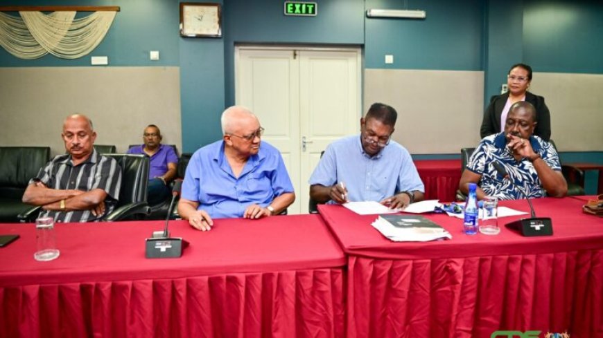 Principeakkoord tussen regering en Ravaksur Plus