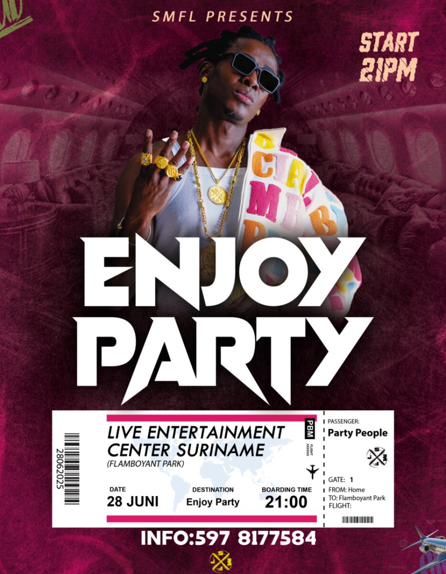 ENJOY PARTY 4: SMFL neemt publiek mee op muzikale vliegreis