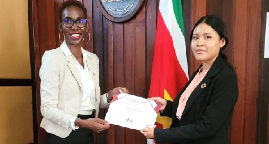 Ambassade van Suriname in Guyana faciliteert ‘Diplomaat voor een dag’