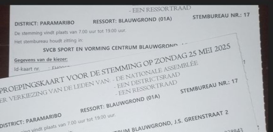 Circa 100.000 onbestelde oproepingskaarten bij verkiezingen