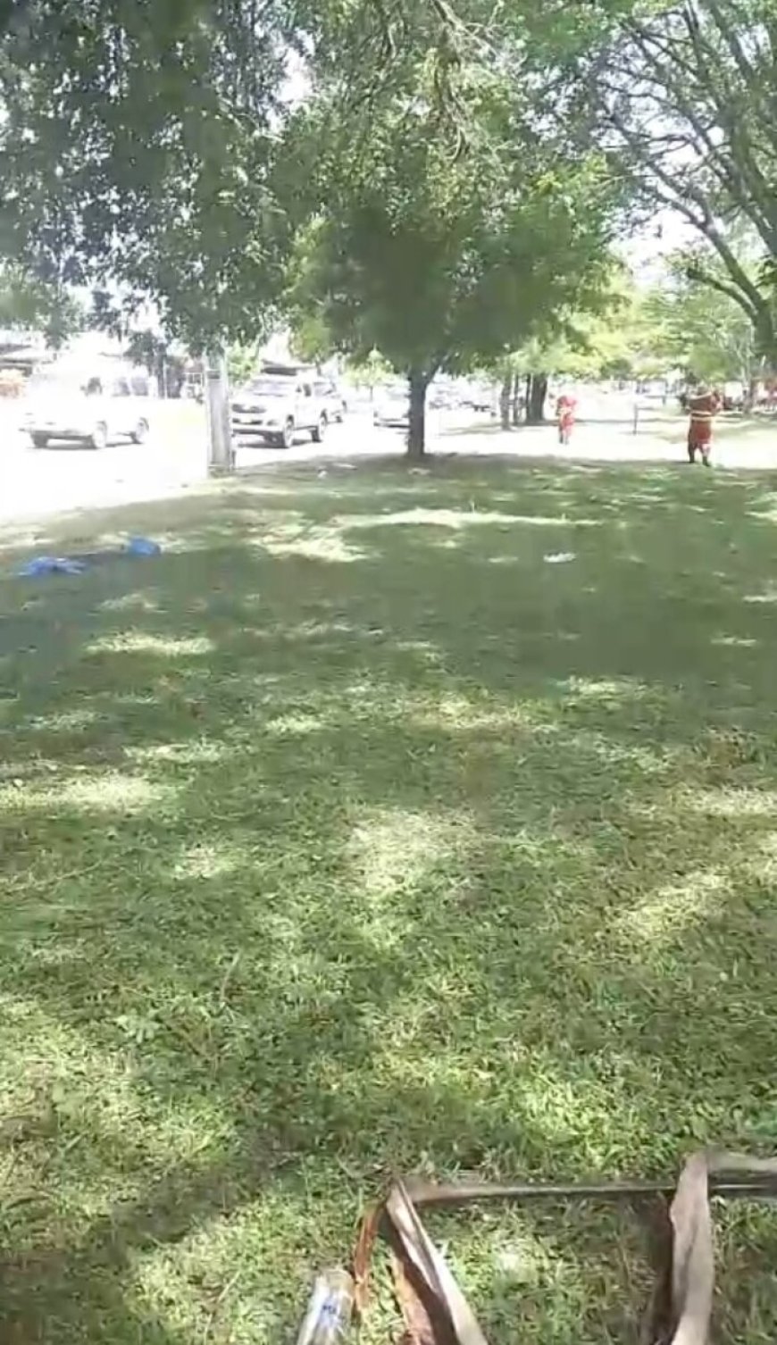 Vriendschapspark volledig gemaaid en opgeruimd