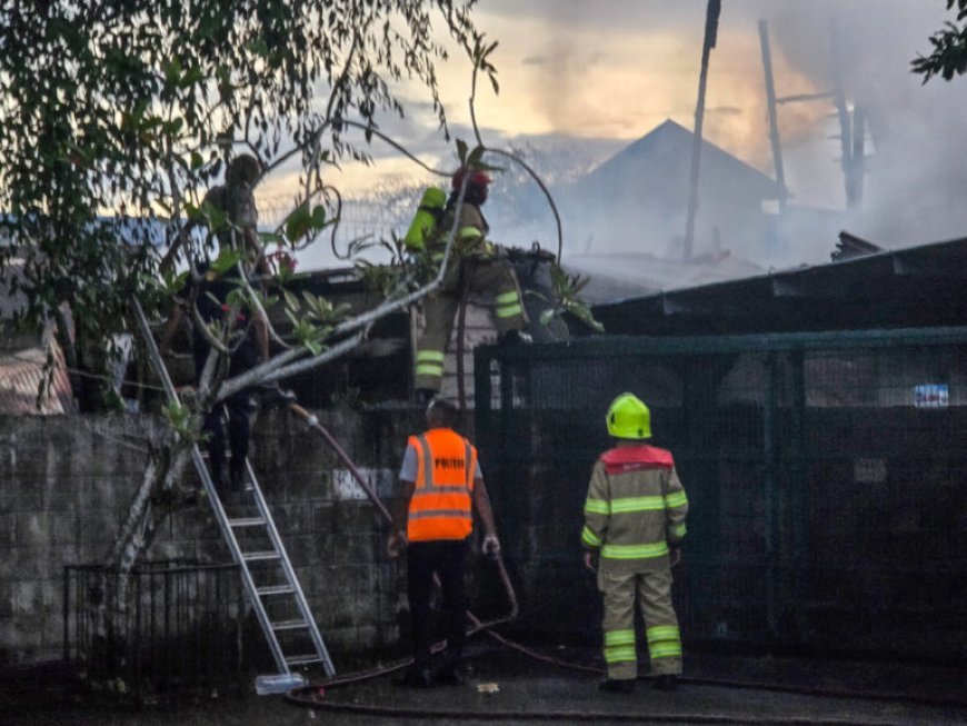 Brand aan de Mirandastraat