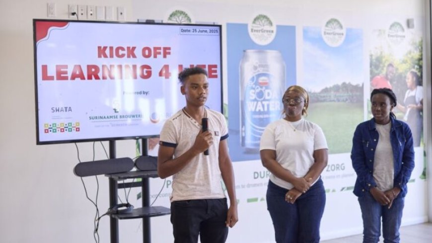 Surinaamse Brouwerij trapt leerproject af: veerkrachtige jeugd centraal