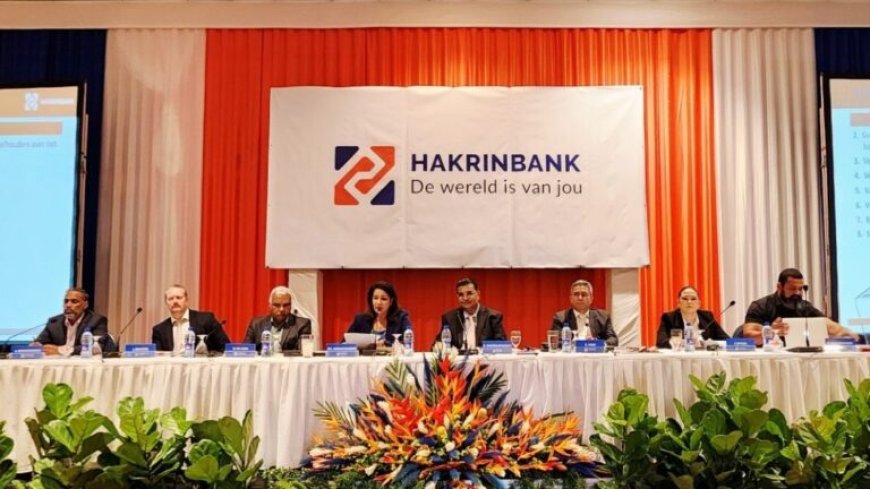 Hakrinbank sluit 2023 af met SRD 57 miljoen winst en sterke solvabiliteit