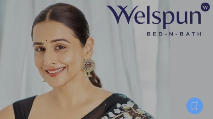 Vidya Balan wordt merkambassadrice voor Welspun