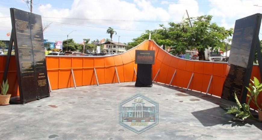 Herdenkingsmonument Nieuw Nickerie in gebruik genomen