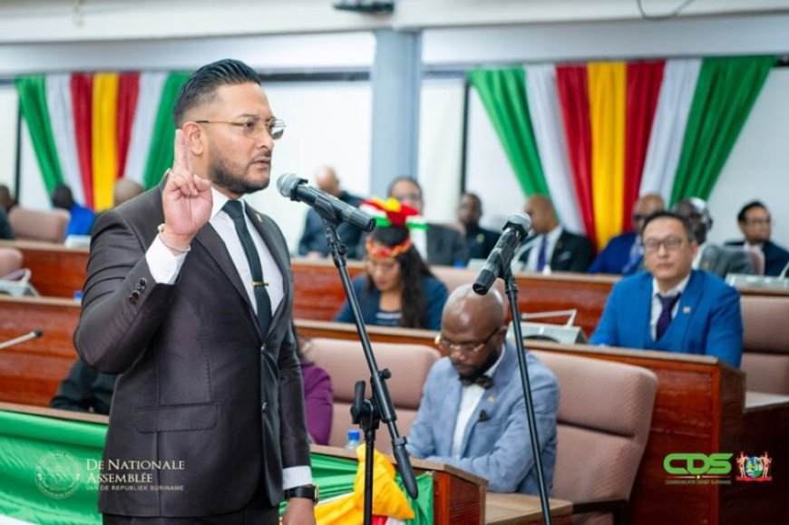 Acht ministers uit kabinet-Santokhi/Brunswijk beëdigd tot assembleelid