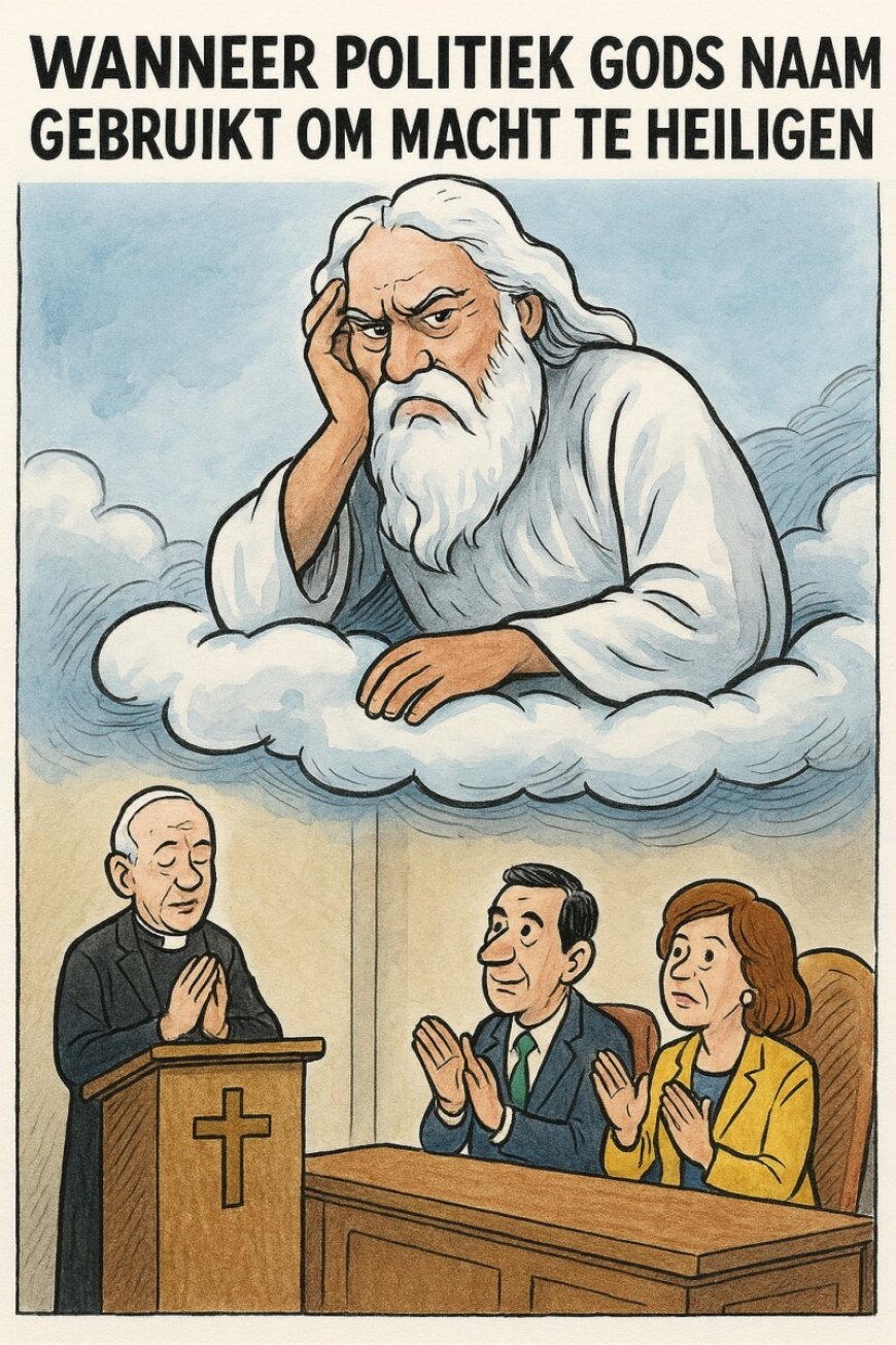 Wanneer politiek Gods naam gebruikt om macht te heiligen 