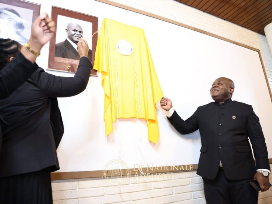 Marinus Bee vereeuwigd in galerij voormalige Assemblee-voorzitters