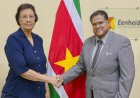 President Santokhi bespreekt machtsoverdracht met president-elect Simons
