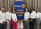 Cindy Uden nieuwe president Rotaryclub of Paramaribo Quota