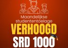 Studietoelage via NOB overgemaakt 