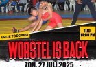 Worstelactie keert terug in Suriname: Internationaal spektakel op 27 juli
