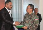 Minister Ramsaran belooft militairen waardering en versterking