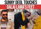 Sunny Deol ontmoet Dalai Lama in Ladakh, kan niet stoppen met glimlachen