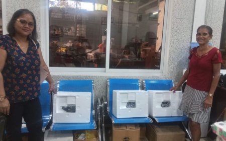 Combe Markt schenkt naaimachines: nieuwe hoop voor vrouwen en zorginstellingen