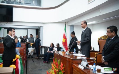 Gekozen parlementariërs zijn beëdigd