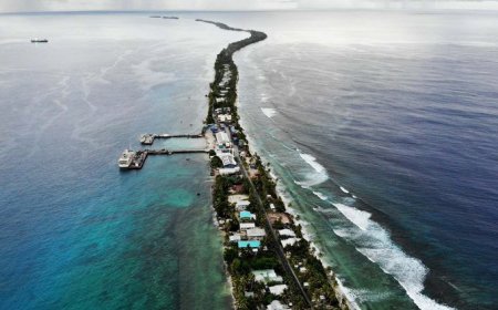 Tuvalu eilandengroep verdwijnt in oceaan, bevolking wil met klimaatvisum naar Australië