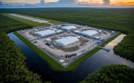 Trump sluit duizenden migranten op tussen alligators in ‘Alligator Alcatraz’