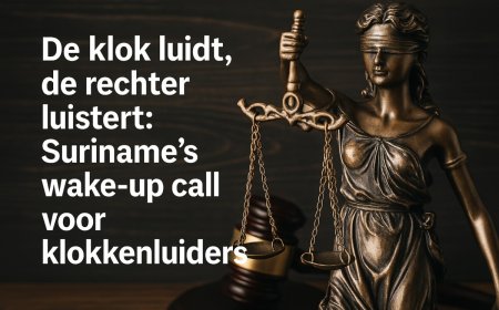 De klok luidt, de rechter luistert: Suriname’s wake-up call voor klokkenluiders