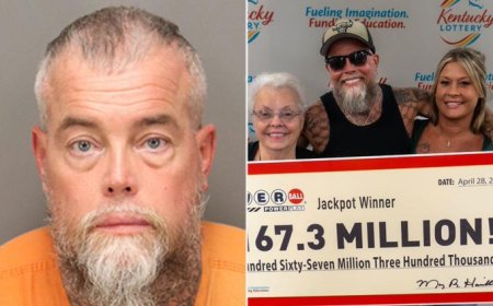 Beroepscrimineel wint $167,3 miljoen maar blijft in opspraak