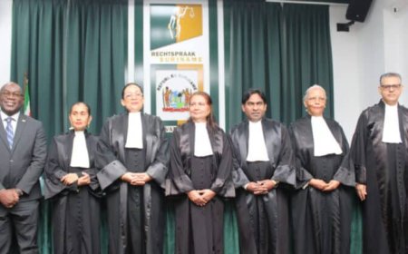 Vertrouwen in rechtsstaat centraal bij installatie Mahadew en Sanches