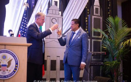 Relatie met Suriname centraal bij onafhankelijkheidsviering VS