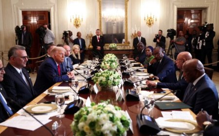 Trump belooft meer handel met West-Afrikaanse landen tijdens lunch in Witte Huis