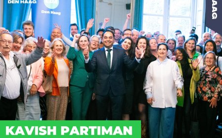 CDA Den Haag presenteert Kavish Partiman als lijsttrekker voor 2026