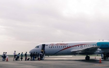 Fly All Ways-toestel aan de grond gehouden op Bonaire