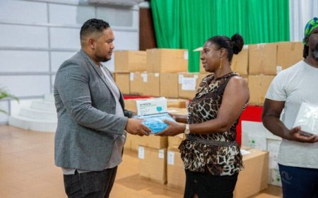 Sociale instellingen ontvangen medische verbruiksartikelen via presidentiële commissie