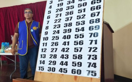 Lions Club Para organiseert succesvolle Bingo drive in Mata Gauri