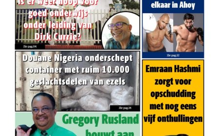 Dagblad Suriname, dinsdag 15 juli 2025