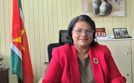 Mathoera: ‘Vrouw als president is belangrijke stap voor Suriname’