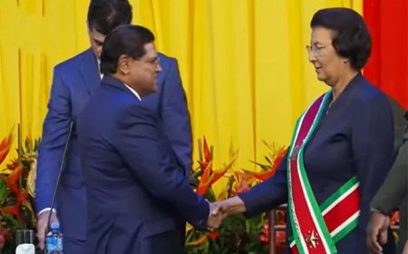 Jenny Geerlings-Simons, 10e president van de Repuliek Suriname