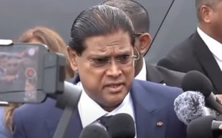 Santokhi blikt terug op overdracht op dag van inauguratie