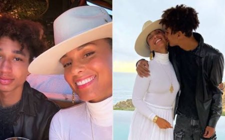 Alicia Keys trots op ‘jonge koning’ zoon Egypt (14) tijdens moeder-zoon date