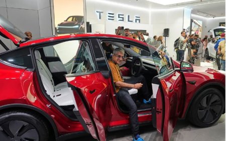 Tesla betreedt Indiase markt met eerste showroom in Mumbai