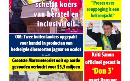 Dagblad Suriname, vrijdag 18 juli 2025