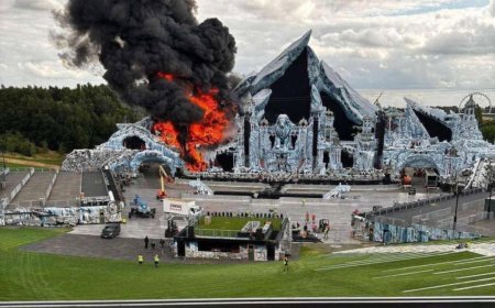 Tomorrowland gaat door ondanks brand: hoofdpodium verwoest